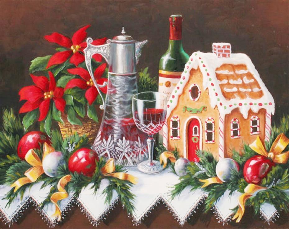Weihnachten DIY Diamond Painting - Diamond Painting
