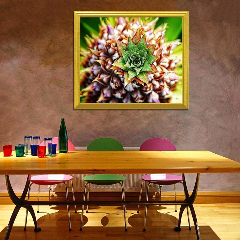 Tropische Ananas Kunst DIY Malerei - Diamond Painting