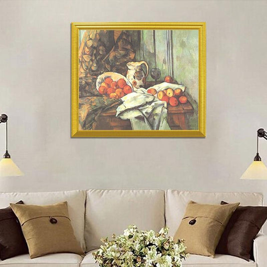 Stillleben Krug & Früchte DIY Diamond Painting - Diamond Painting