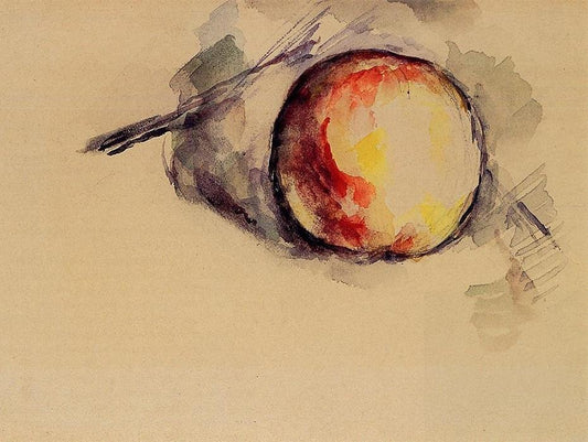 Studie eines Apfels - Paul Cézanne - Diamond Painting