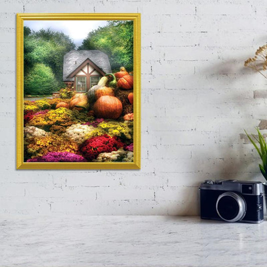 Kürbisgarten DIY Diamond Painting - Diamond Painting