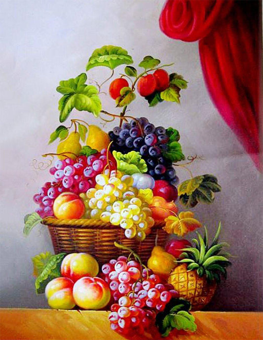 Früchtekorb DIY Diamond Painting - Diamond Painting