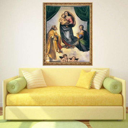 Die Sixtinische Madonna - Raphael - Diamond Painting