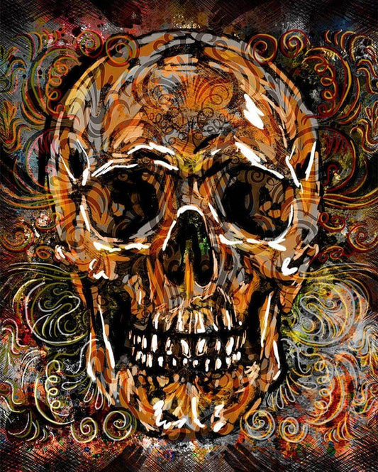 Schädel DIY Diamond Painting - Diamond Painting