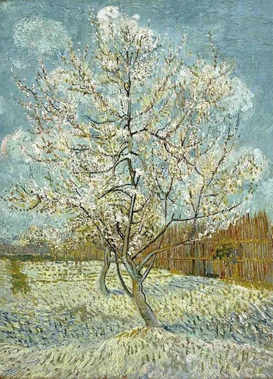 Rosa Pfirsichbaum - Vincent Van Gogh - Diamond Painting