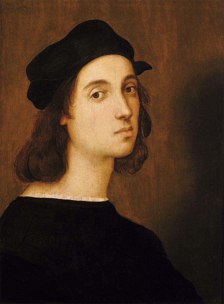 Raffaello Sanzio Selbstporträt - Diamond Painting