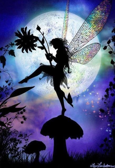 Fee im Wald DIY Diamond Painting - Diamond Painting