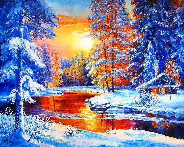 Schneesammlung DIY Diamond Paintings - Diamond Painting